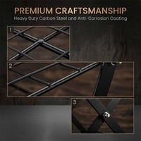 Durable Foldable Stainless Steel Storage Rack