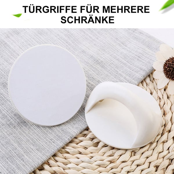 Tür- und Fenstergriff selbstklebender nicht kreidender Türgriff aus Kunststoff