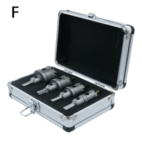 Sakerplus® Carbide Hole Saw Kit 12 Piece