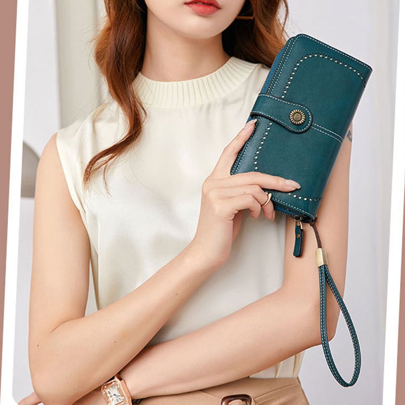 RFID Anti-magnetic Long Wallet