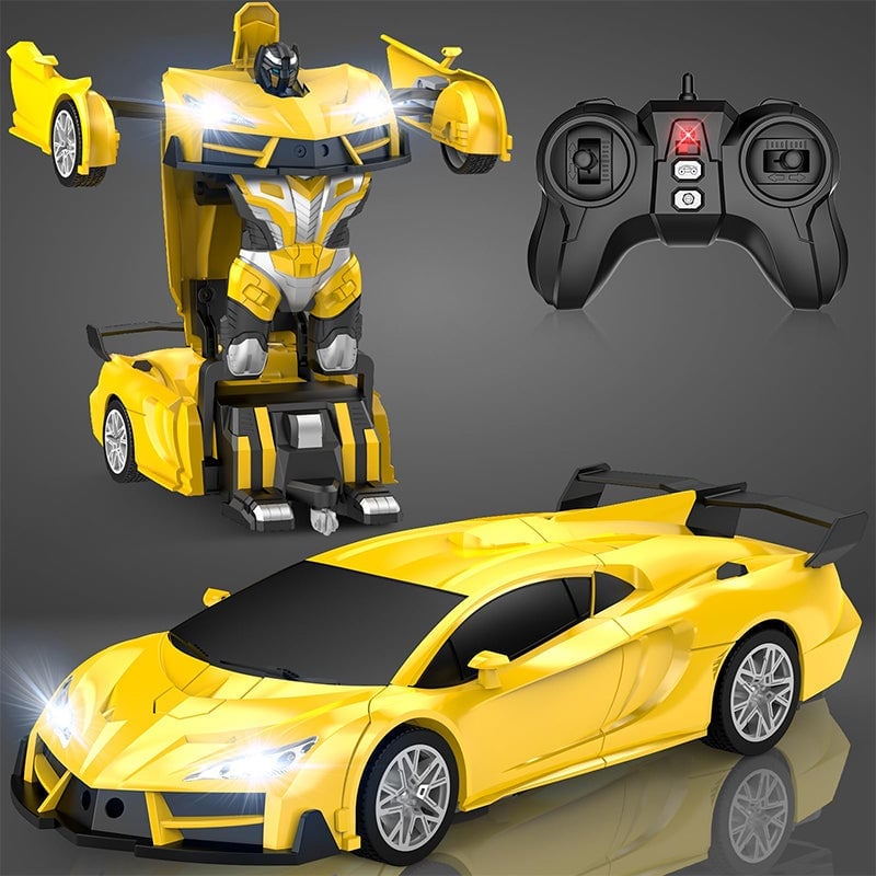 Remote Control Transforming Robot Car