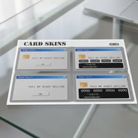 Fun Credit Card Stickers