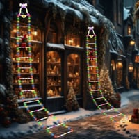 Weihnachtsmann LED-Leiterlicht
