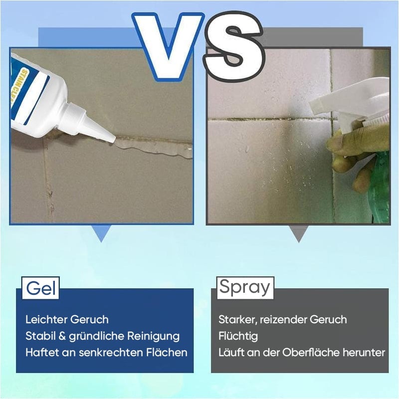 Verbesserte Version - Schimmelfleckenentferner-Gelreiniger