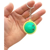 Light-Up Squeezable Steamed Bun Keychain