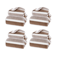 Luxus-Badetuch-Set aus Korallenfleece