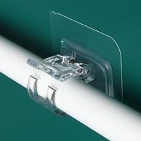 🍀Transparent Hanging Rod Clip