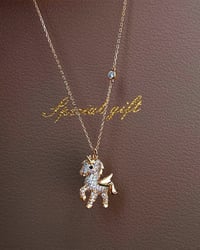 Angel Pony Pendant halskæde