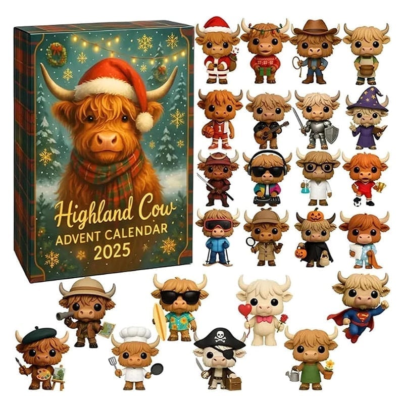 Highland Cow Blind Box