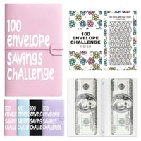 100 Days Money Saving Challenge Budget Storage Book