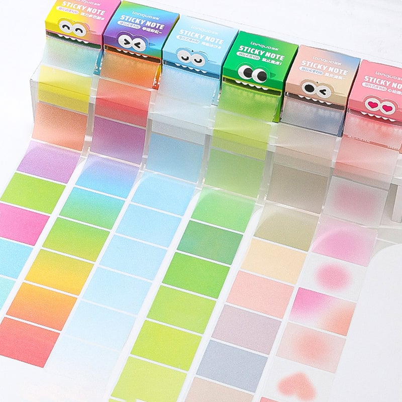 Colorful Self-Adhesive Pull-Out Memo Pads