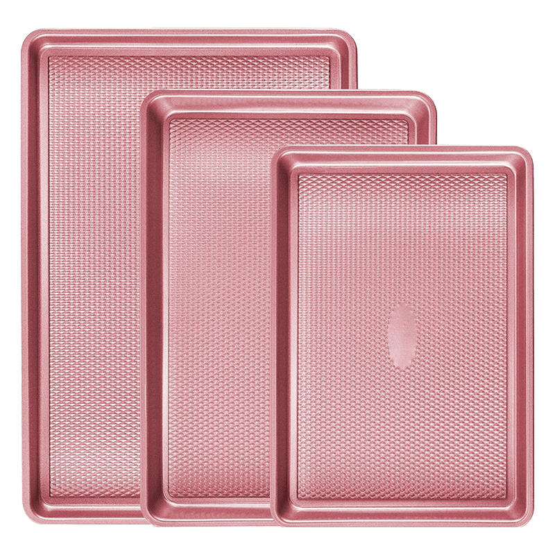 Sakerplus Nonstick Baking Sheet Pan Set