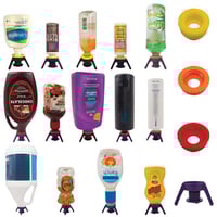 Support pour Bouteilles à Pression de Goutte, Kit de 6PCS