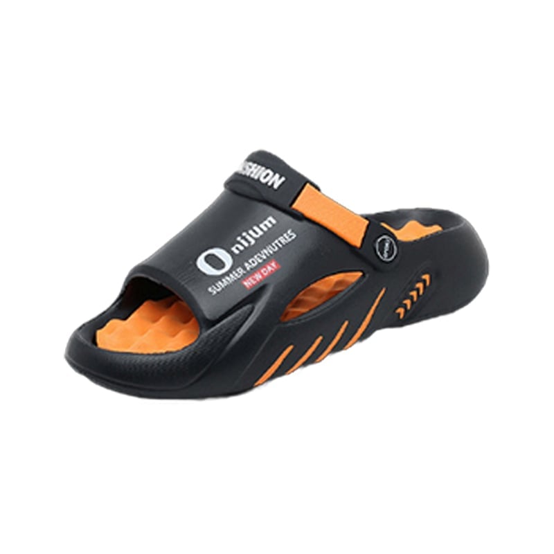 Sommarslip-on sandaler med halkskydd