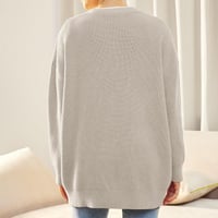 Pull Uni Col V En Maille