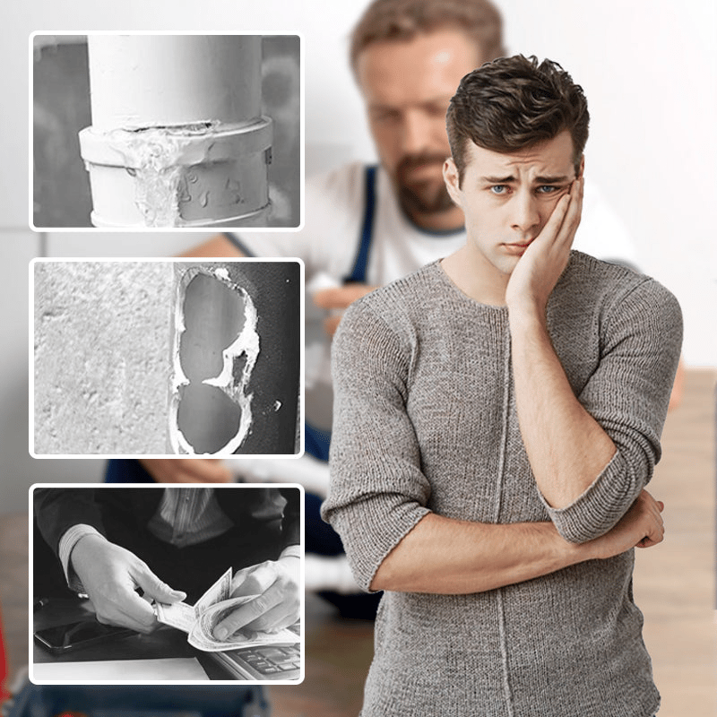 Heavy-Duty Iron Mud Adhesive for Repairs