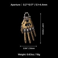 Mechanical Bionic Hand Pendant