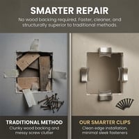 Drywall Fasteners for Damaged Wall Repair