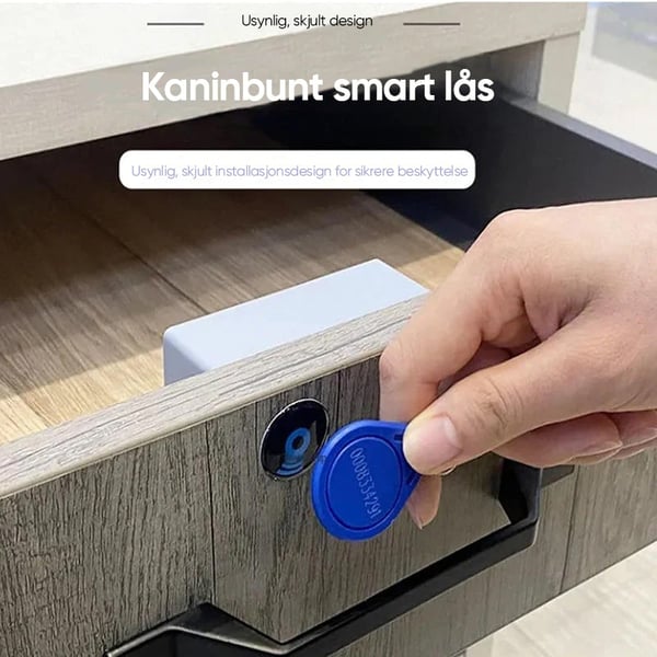 Elektronisk skaplås DIY for treskuffeskap