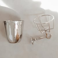 Handcrafted Opal Wall Vessel
