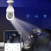 Wireless Wifi Light Bulb Camera Security Camera