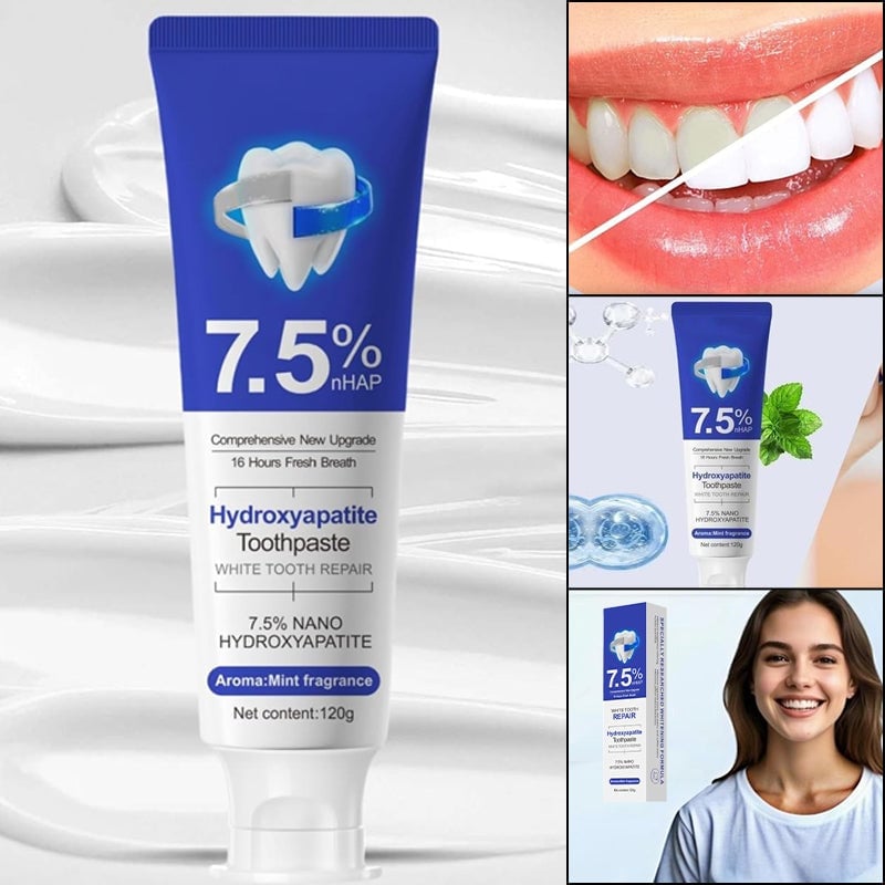 7,5 % Nano-Hydroxylapatit-Zahnpasta