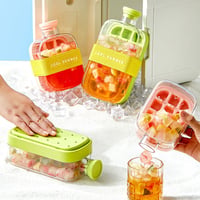 Straw Cup Ice Maker Bottle