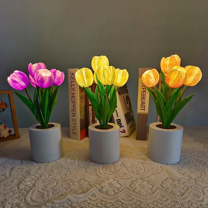 Veilleuse LED Tulip Design