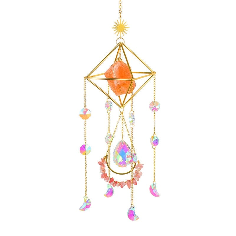 Crystal Sun Catcher Hanging Wind Chime