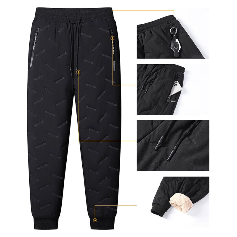 Weiche, mit Fleece gefütterte Sweatpants