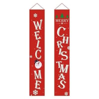 Christmas curtain couplet