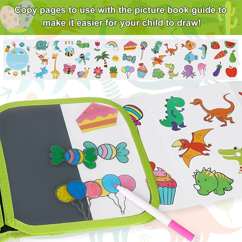 Portable Erasable Graffiti Drawing Book