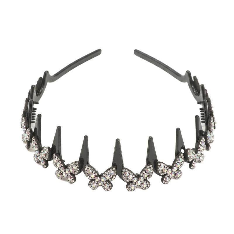 Crystal butterfly headband