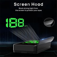Sakerplus® Digital GPS Head Up Display Speedometer