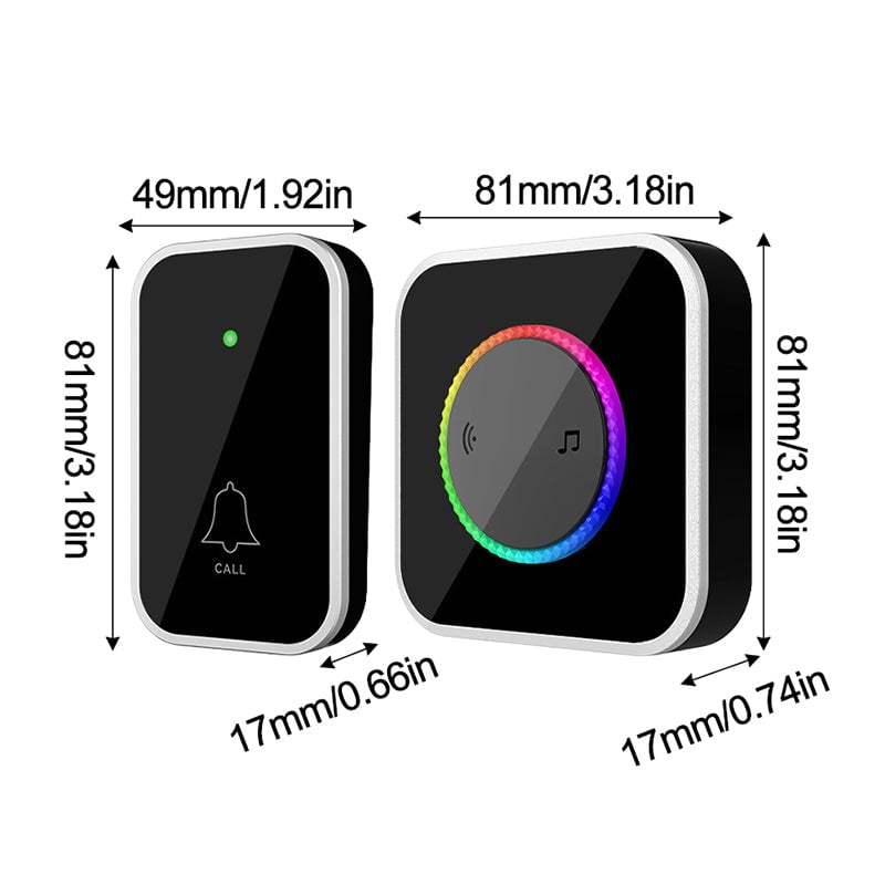 Smart Flashing Wireless Doorbell