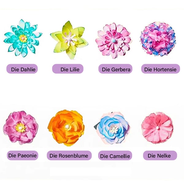 DIY Color-Changing Paper Flower Kit