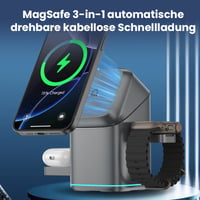 3-in-1 Drahtloses Schnellladegerät
