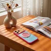 Dopamine Colorblock Magnetic Phone Grip with 360° Spin Stand
