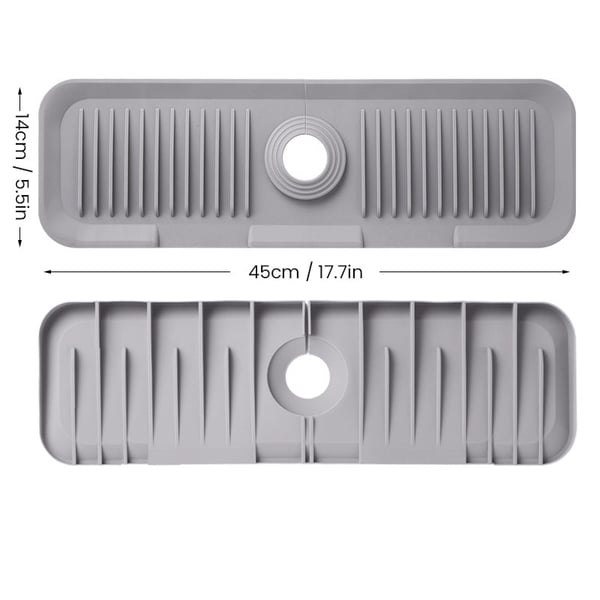 Silicone Sink Faucet Splash Guard Mat