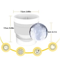 SAKER® Ice Ball Maker Mold