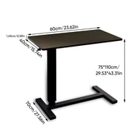 Kexon™ Hidden Casters Adjustable Bedside Table