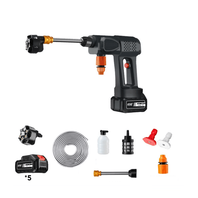 6-in-1-Sprühdüse Autowaschwasserpistole