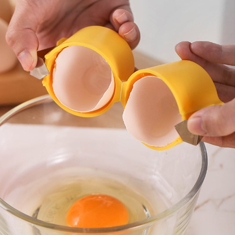 2-in-1 Eieröffner und Dottertrenner