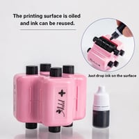 4-in-1 Mathe-Übungs-Roller-Stempel-Set