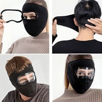 Vinter Vindtett Ansiktsmaske