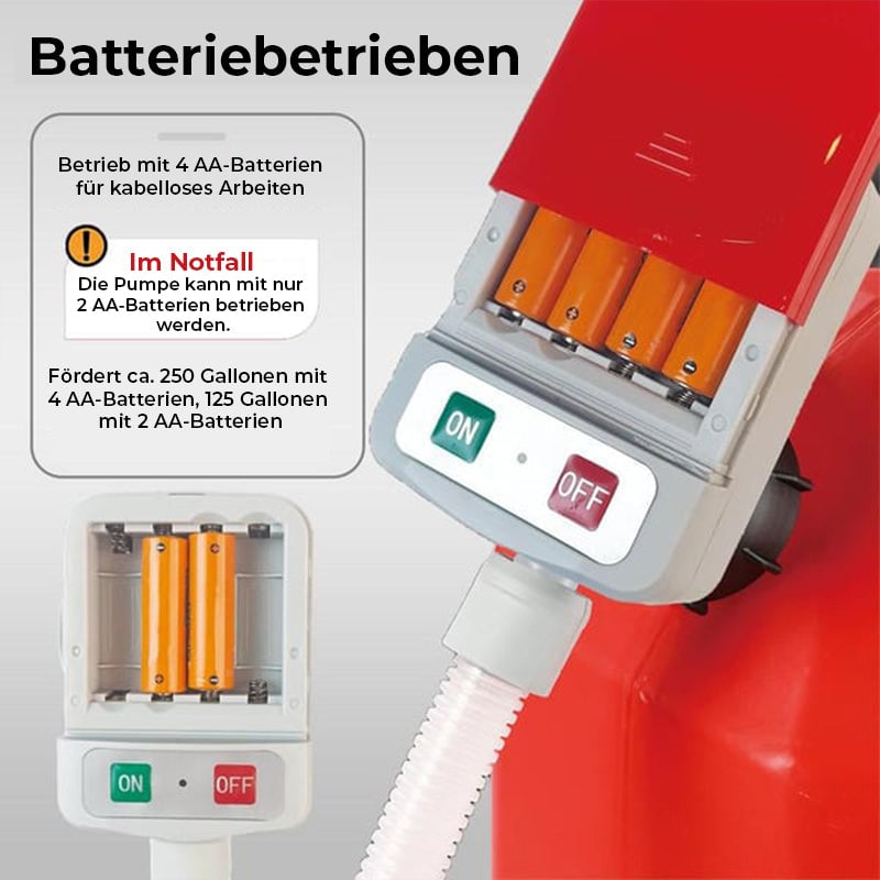 Tragbare Kraftstoffpumpe