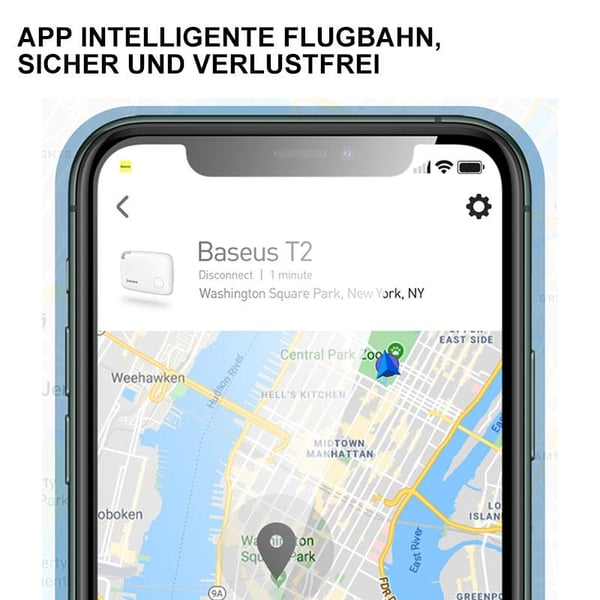 Intelligentes Bluetooth-Gerät gegen Verlust