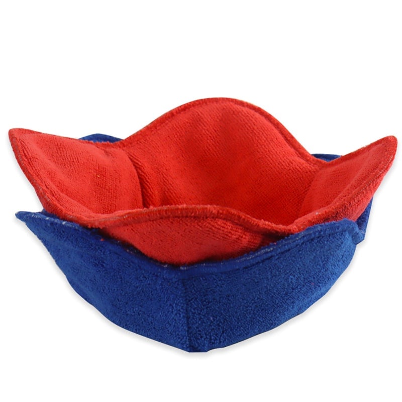 2 st (röd+blå)