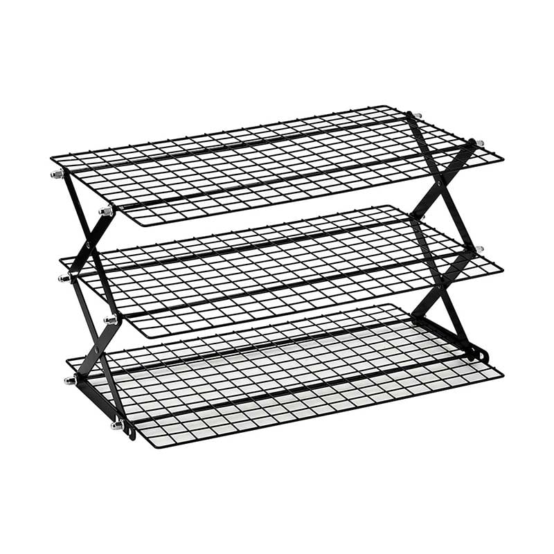 Durable Foldable Stainless Steel Storage Rack