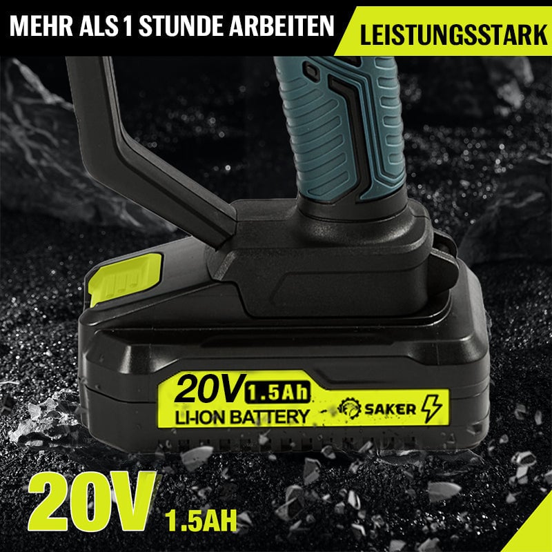 Saker 2-in-1 Akku Grasschere & Heckenschere